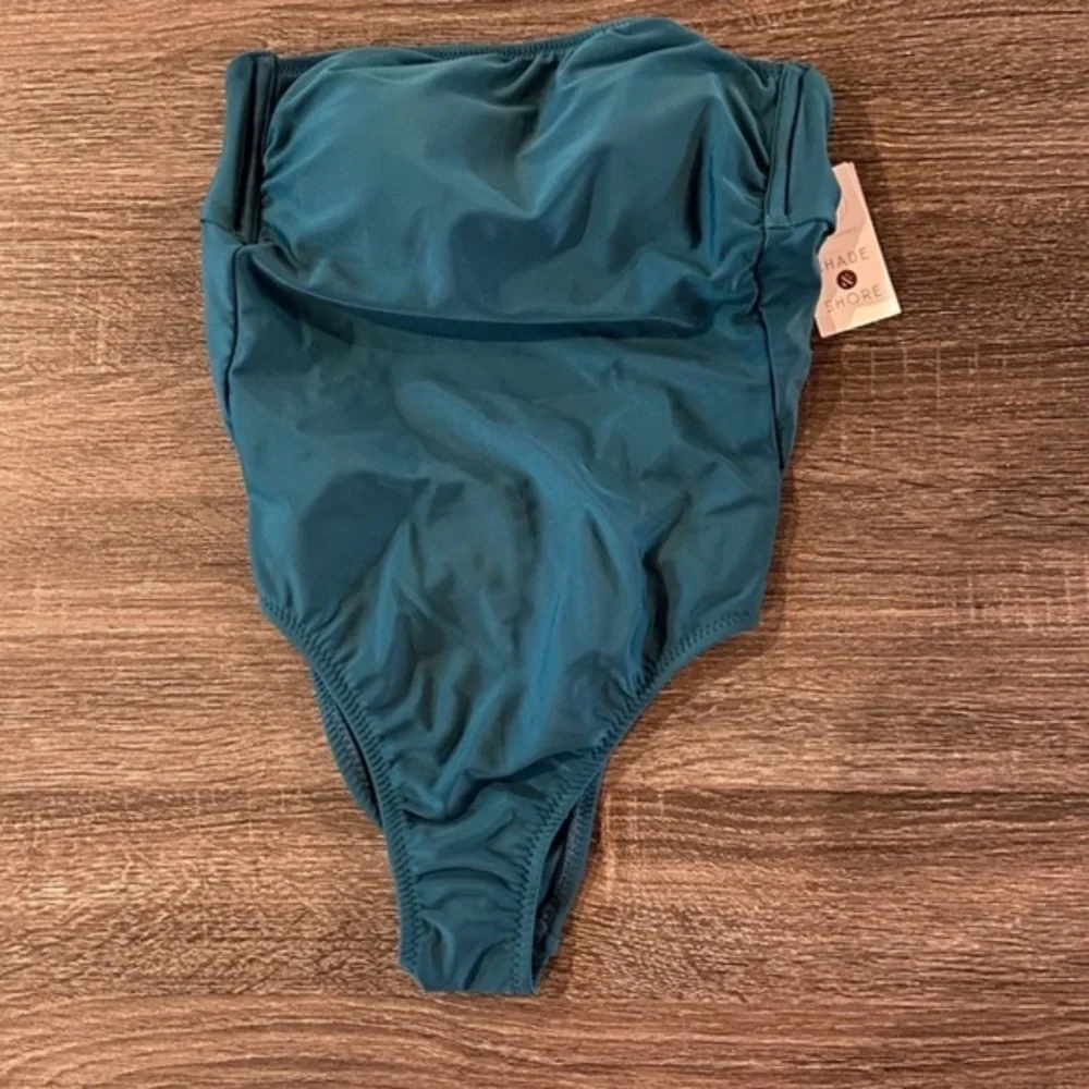 Shade & Shore‎ Teal One Piece Swimsuit